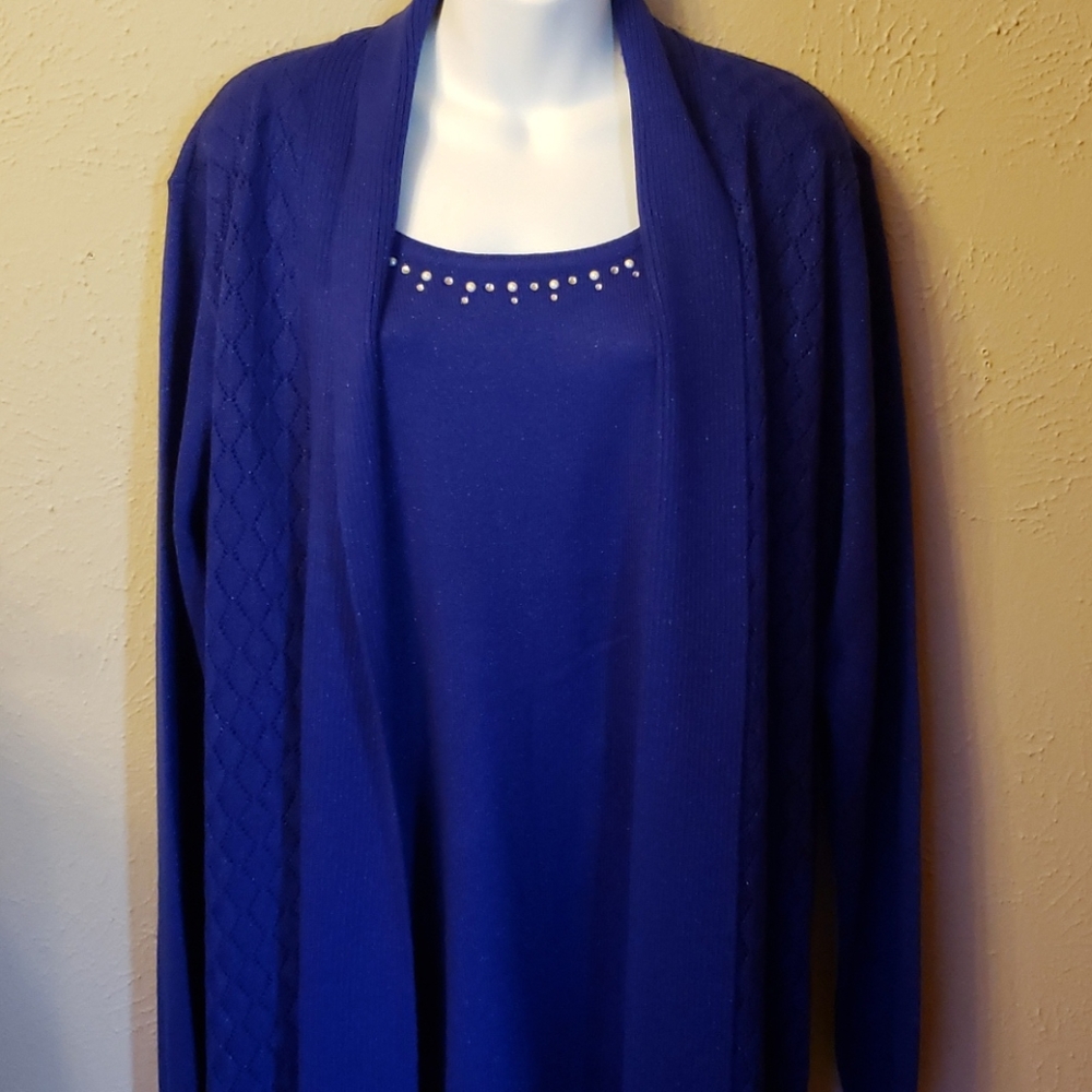 One pc Royal blue 💙  sweater set